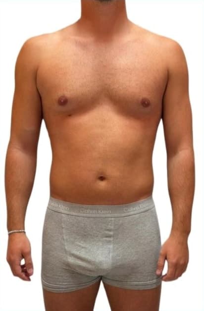 LiveUp 12-Week Challenge client (12-week-challenge-1), front view, before