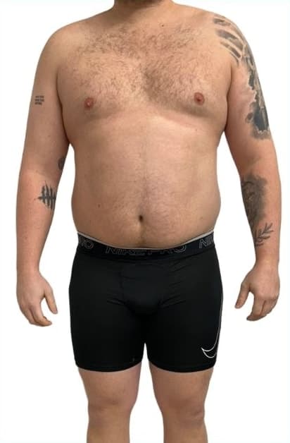 LiveUp 12-Week Challenge client (12-week-challenge-2), front view, before