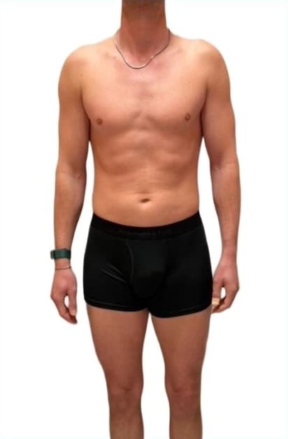 LiveUp Personal Training client (personal-training-3), front view, before